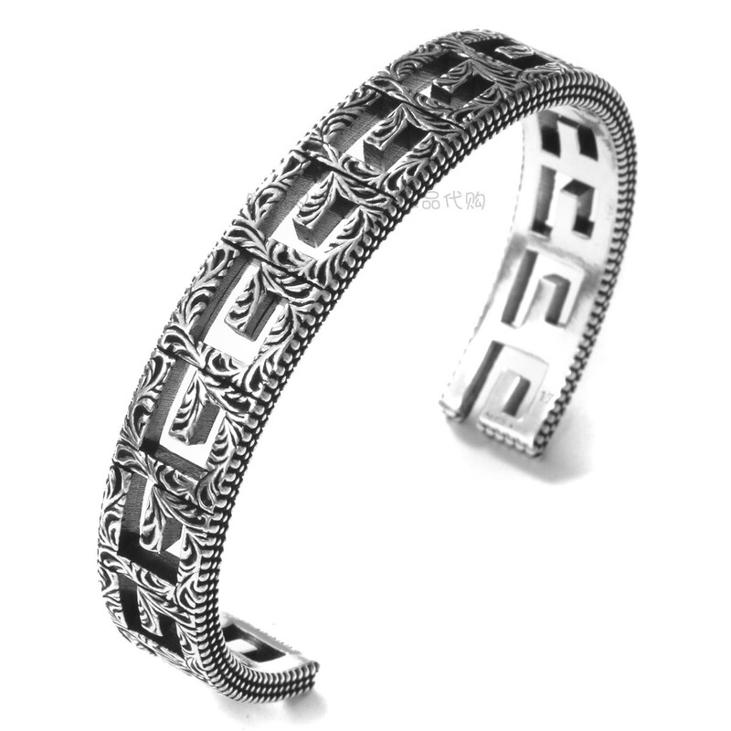 Gucci New Fashion Versatile Trendy 925 Silver Bracelet for Men and Women 551919 Genuine Product Purchasing Agent Gucci New Fashion Versatile Trendy 925 Silver Bracelet for Men and Women 551919 Genuine Product Purchasing Agent
