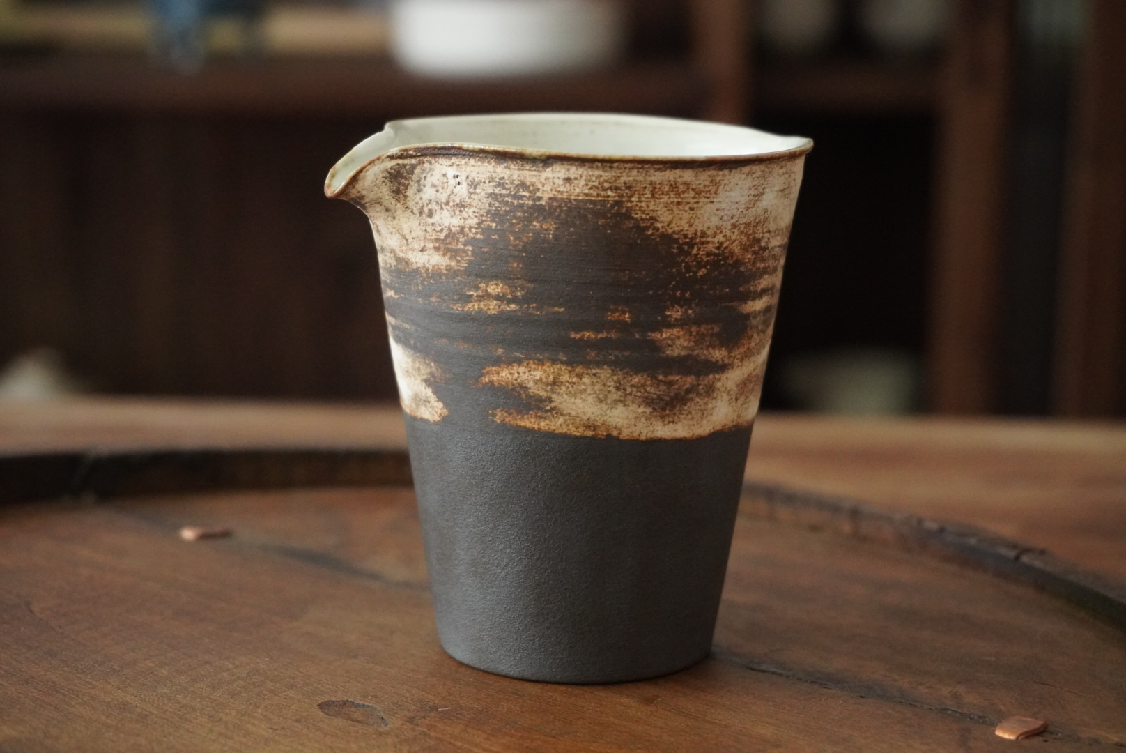 Comma full-hand as Japanese style Silence Wind Powder series Tea Cups Tea Sea