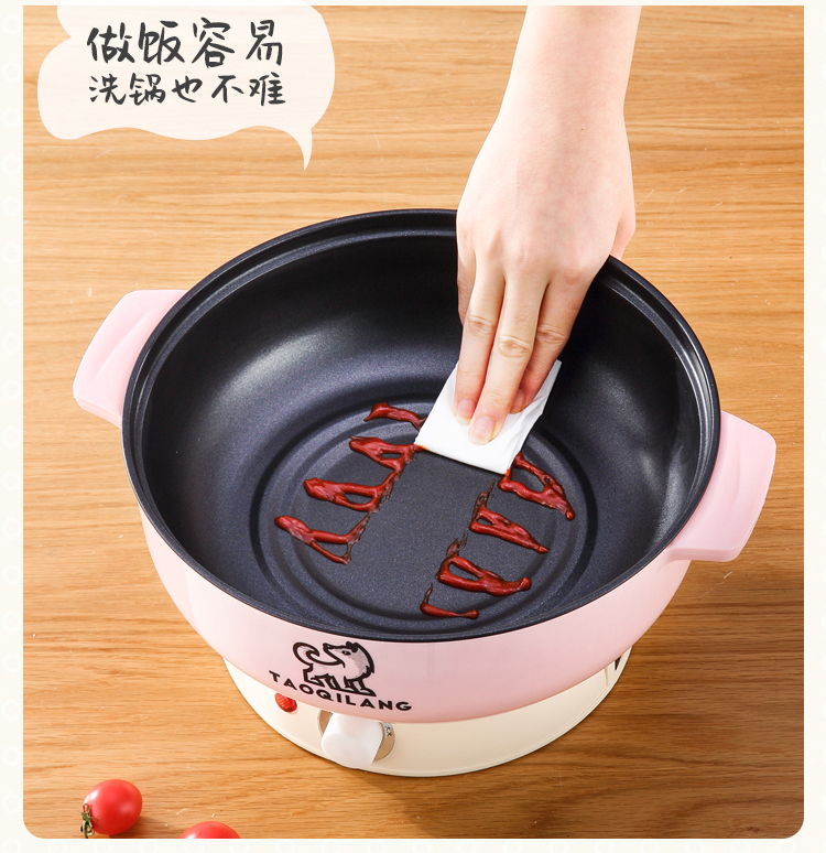 Bếp điện, nồi trứng gia đình, trứng hấp, lẩu hai lớp, súp, nấu ăn, nồi nấu, ký túc xá, trứng chiên, cháo nhân tạo - Nồi trứng nồi hấp inox