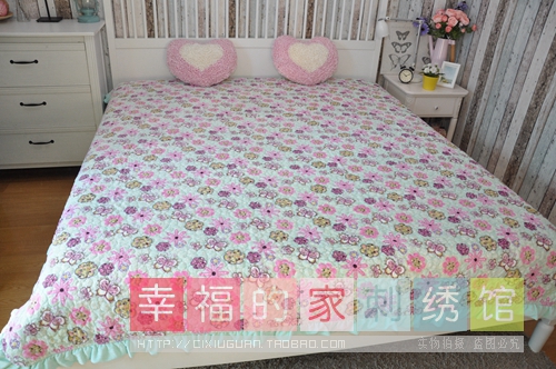 Hàn Quốc nhập khẩu vải nhung ba chiều cắt bằng tay mùa thu và mùa đông ngắn sang trọng không thể mua chăn tĩnh điện chăn ấm giường ga nệm 1m6