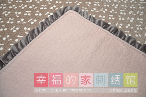 Hàn Quốc ngắn sang trọng quilted Philippines trải giường ngủ mat mùa thu và mùa đông nhung ấm chăn không thể tĩnh bên nhung trở lại bông drap trải giường
