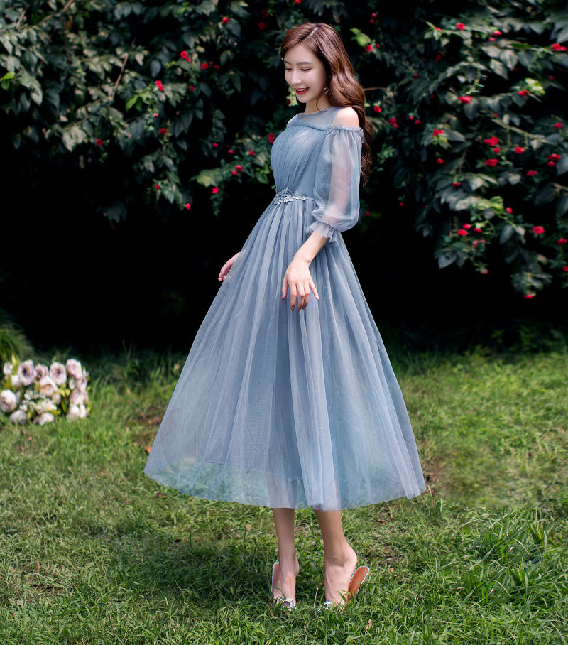 XL (110-138 catties)+Blue -gray [A Bubble Sleeve] Mid -length V080   + $7.26 