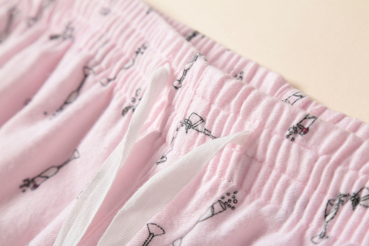 Bông mềm! Châu âu và Hoa Kỳ phiên bản của mùa xuân và mùa thu quần nhà quần cotton lỏng kích thước lớn quần ngủ dịch vụ nhà quần mặc nhà unisex
