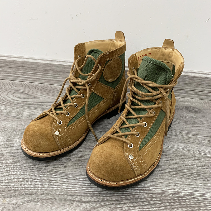 3516 3516 plant 65 Paratrooper Boots Men's Summer Skydiving Boots Solid specific craftsmanship High helper Shoes Turd Leather Canvas Boots-Taobao