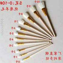 % Wool pen craft watercolor tool head pen color brush soft paint painting brush gold brush ceramic oil painting