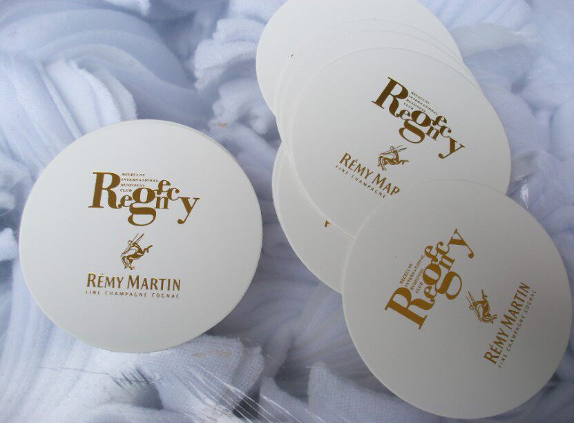 Manufacturers custom life creative small gift coaster activity paper coaster bar coaster teahouse placemat