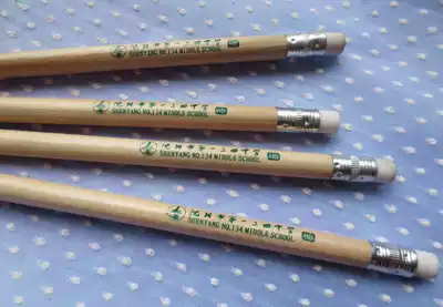 Customized advertising pens for hotel pencil students with pencils activity log pencils sharpened with eraser