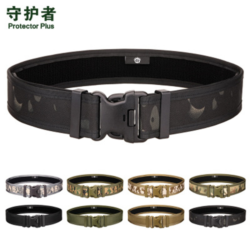 Guardian Army Meme Camping Outdoor CS Expands Belt Tactical Quick Hang Hard Outer Girdle Multifunction Double-Twin Belt