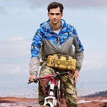 Dunba column outdoor tactical running bag fishing men and women multifunctional waterproof chest bag mountaineering riding cross shoulder bag