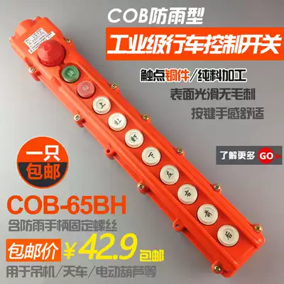 COB-65BH motor control switch start stop slow up slow down down left and right front and back