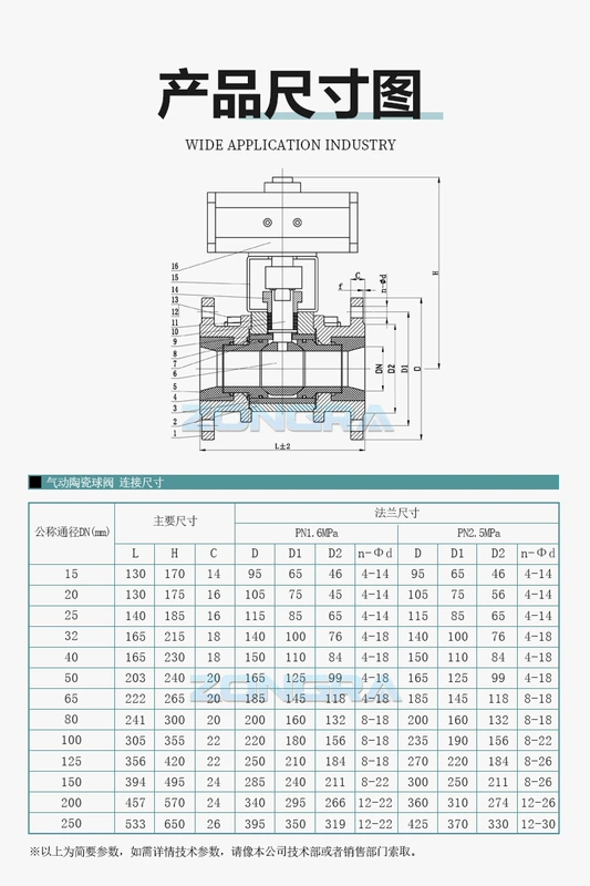 Van bi điều chỉnh bằng gốm khí nén VQ641TC Van ngắt cổng chữ V chống mài mòn và ăn mòn VQ641TC van airtac van điều áp khí nén điện từ