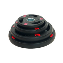 Gym wrapped barbell piece environmentally friendly and tasteless three-hole hand grabbing large hole piece 5CM Orb