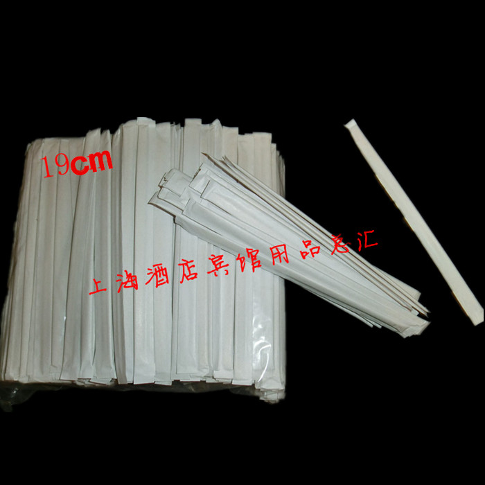 товар из китая 咖啡搅拌棒一次性饮料19cm单支独立纸套卫生包装木质棒500支/装