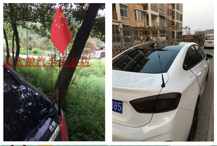 Car decorative antenna card edge/clip edge car universal flagpole antenna off-road vehicle modified antenna 26