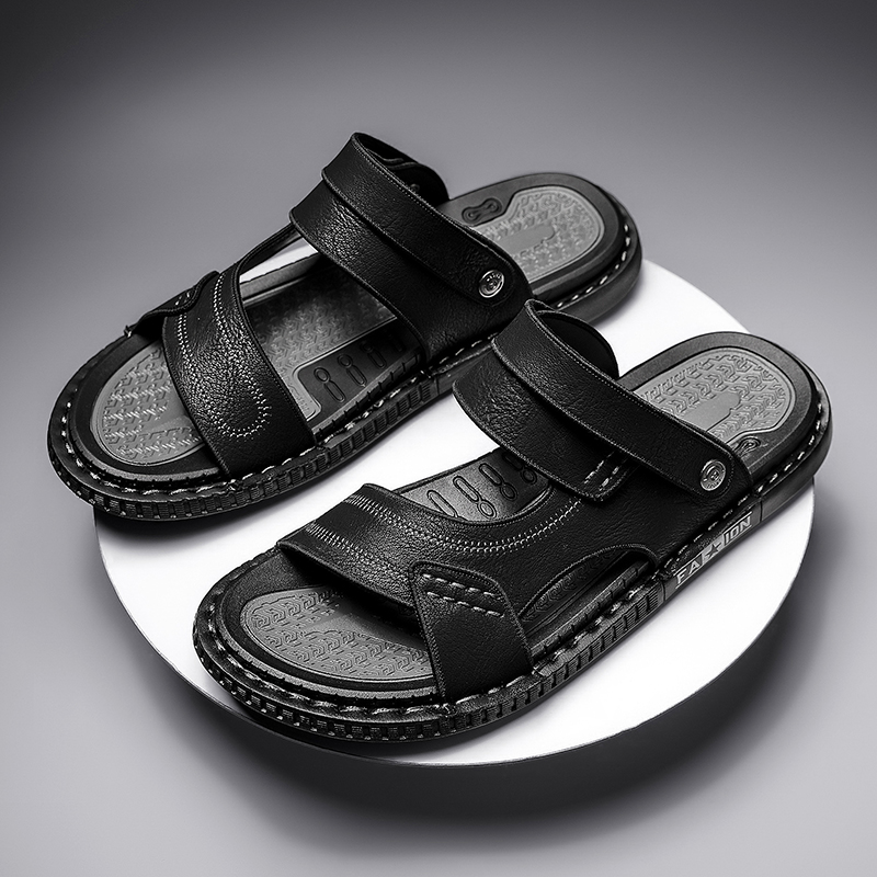 Sport sandals men's summer 2022 new casual cool drag non-slip Soft bottom Driving men's beach shoes Dual-purpose wear