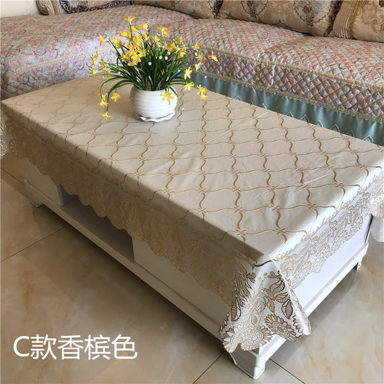 Bàn cà phê châu Âu khăn trải bàn tây bàn vải không thấm nước và không dầu dùng một lần Bắc Âu hộ gia đình PVC hình chữ nhật bàn cà phê vải bàn - Khăn trải bàn khăn trải bàn vuông đẹp