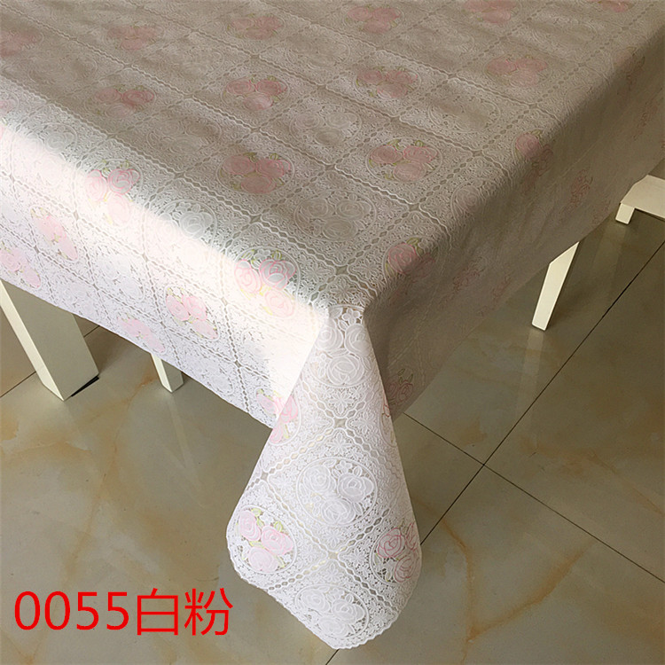 Soft PVC chống thấm nước dùng một lần chiếu bảng khăn trải bàn nhựa cà phê Tây tủ TV giường tủ bìa khăn trải bàn vải có thể được tùy chỉnh - Khăn trải bàn mẫu khăn trải bàn đám cưới đẹp