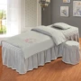 Simple khăn trải giường đẹp da thân thiện với denim thẩm mỹ viện giường ngủ đẹp bedspread tùy chỉnh pháp trị liệu massage bedspread - Trang bị tấm ga giường spa đẹp