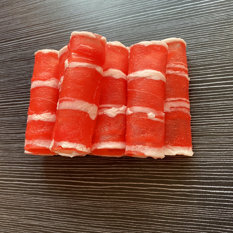 Gold Sheng Hot Pin Emulated Mutton Roll Fake Beef Roll Fire Pot City Vegetable Stock Swing Sample A Mifat Bull Model Can Be Customized