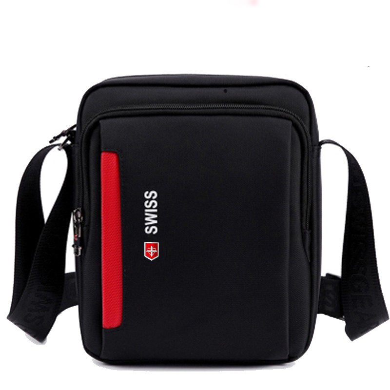 Swiss Shoulder Bag for Men, Fashionable and Trendy Korean Style ins Crossbody Bag for Women, Small Waterproof Backpack for Outdoor Commuting Swiss Shoulder Bag for Men, Fashionable and Trendy Korean Style ins Crossbody Bag for Women, Small Waterproof Backpack for Outdoor Commuting