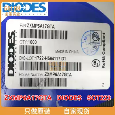 (New Original Spot) ZXMP6A17GTA MOSFET 60V P-Chnl UMOS