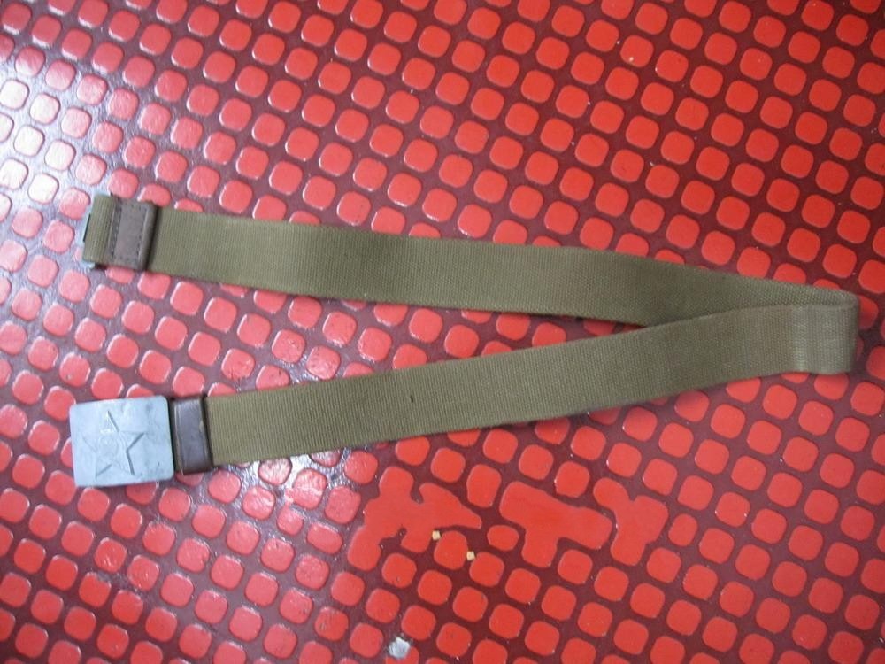 Former Soviet canvas belt Russian belt Soviet old fashioned belt