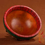 Инкрустация камня ручной работы из воскового агата, декор, с драгоценным камнем