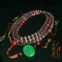 Antique Wenwan Ming and Qing Jade Jewelry Ming and Qing Dynasty Old Opal Crystal Turquoise Dacha Bead Necklace Collection Neck Ornament