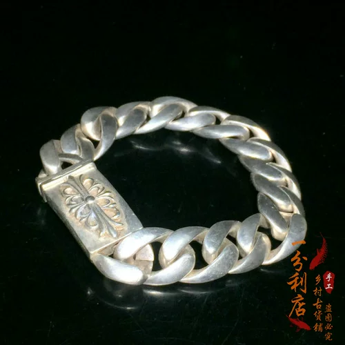 Этнический модный серебряный браслет ручной работы, этнический стиль, подарок на день рождения