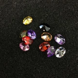 Инкрустация камня с цирконом, драгоценный камень для кольца, кольцо, с драгоценным камнем, 6x, 7x, 9mm, DIY