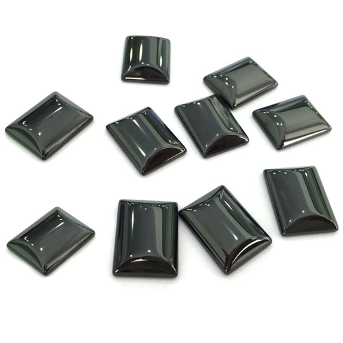 Прямоугольное черное кольцо с камнем, драгоценный камень для кольца с цирконом, инкрустация камня, с драгоценным камнем, DIY