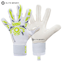 Imported Halo Goalkeeper Elitesport Real Madrid Courtois-Endorsed Goalkeeper Gloves, Same Model as Used in the Top Five Leagues