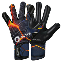 Halo Goalkeeper Gloves Lava Lightning inner slit No-care finger professional match training Juvenile Adult Fire Football