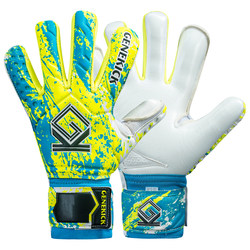 Big Fire Football Genekick Qihang Half-Finger Protective Grass Goalkeeper Gloves Professional Goalie Competition Training