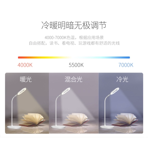 Светодиодная настольная лампа, лампа для обучения, фонарь для кровати, защита глаз