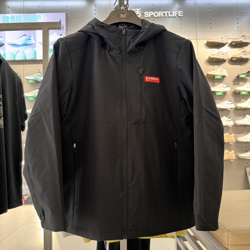361 Degrees Men's Fall 2026 Water-Repellent Single Windbreaker Windproof and Warm Sports Jacket 552634607 361 Degrees Men's Fall 2026 Water-Repellent Single Windbreaker Windproof and Warm Sports Jacket 552634607