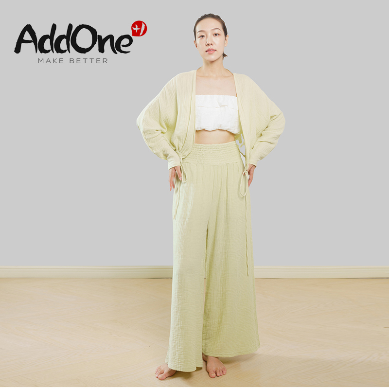 Addone+1 Niche Yoga Meditation Healing Set, Lightweight and Breathable Set