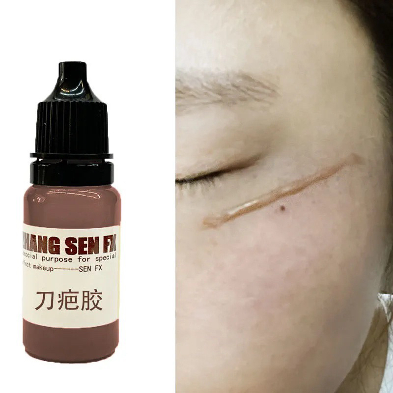 Scar Gel Film and Television Special Effects Cosmetics Cosplay Halloween Wound Effect High Simulation Hyperplasia Fake Scar Free Shipping
