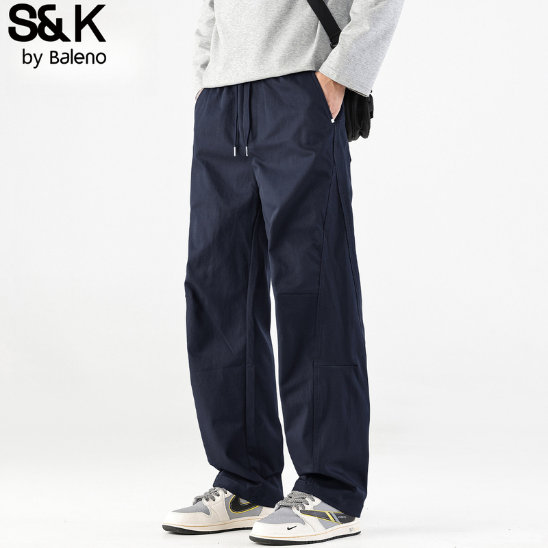 Baleno American-Style Workwear Casual Pants for Men, Spring and Autumn 2026 New Loose Straight-Leg Long Pants for Men Baleno American-Style Workwear Casual Pants for Men, Spring and Autumn 2026 New Loose Straight-Leg Long Pants for Men