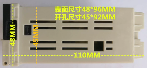 giá máy cắt cầm tay Dụng cụ hiển thị kỹ thuật số DP35 DP35-20A DC 0-20A điện áp làm việc AC220V DC ampe kế máy cắt bê tông