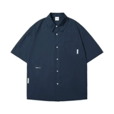 Летняя белая рубашка, японская куртка для отдыха, оверсайз