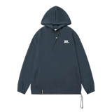 Осенняя толстовка с капюшоном, свободный крой, с вышивкой