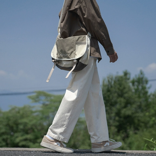 Штаны, весенняя летняя белая японская хлопковая униформа медсестры, свободный прямой крой