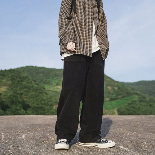 Весенние цветные штаны, тренд сезона, свободный прямой крой, подходит для подростков