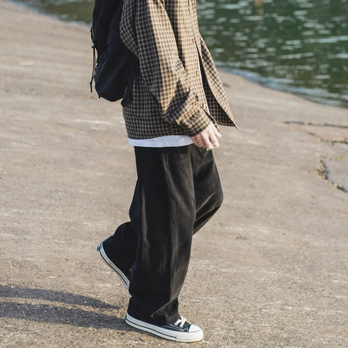 Весенние цветные штаны, тренд сезона, свободный прямой крой, подходит для подростков