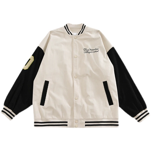 Осенняя бейсбольная форма, мужская куртка для отдыха для школьников, с вышивкой, подходит для подростков