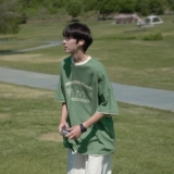 Летняя универсальная футболка с коротким рукавом для отдыха для школьников