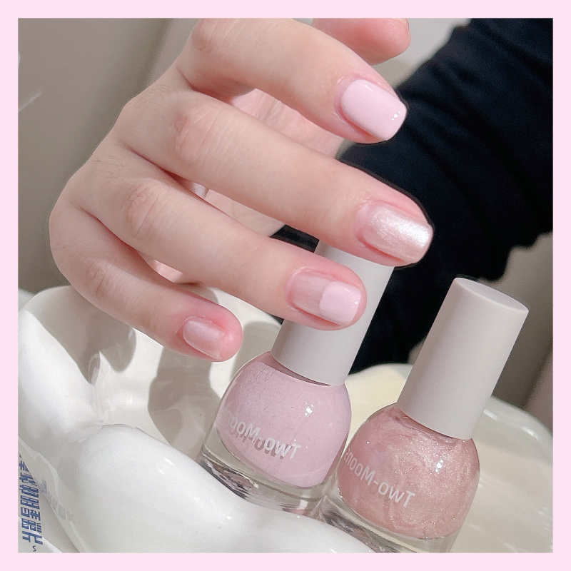 New】Two Moons Nail Polish S458 Cream Skin Powder Slp273 Wedding Narrative Nail Polish Brightening Pink