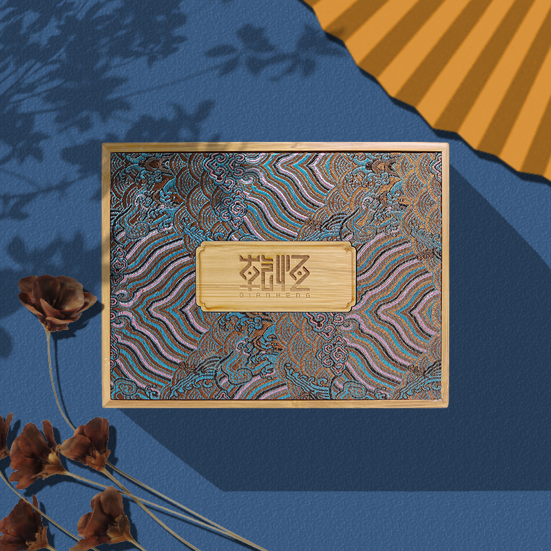 DHENENG Old Gift Box Gift Box Business High-end refined Chinese Fengbamboo Wood Box