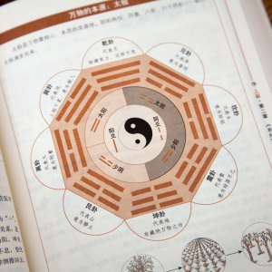 新华正版 图解易经 白话图解速断版 周易哲学宗教易经的智慧 太极图八卦节气八阵图 易经入门占卜风精通指导水读懂中国哲学